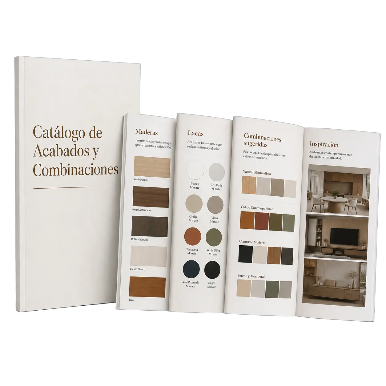 Catálogo de Acabados y Combinaciones